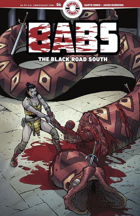 Babs The Black Road South #4 (Of 6) A Jacen Burrows (04/22/2026) Ahoy