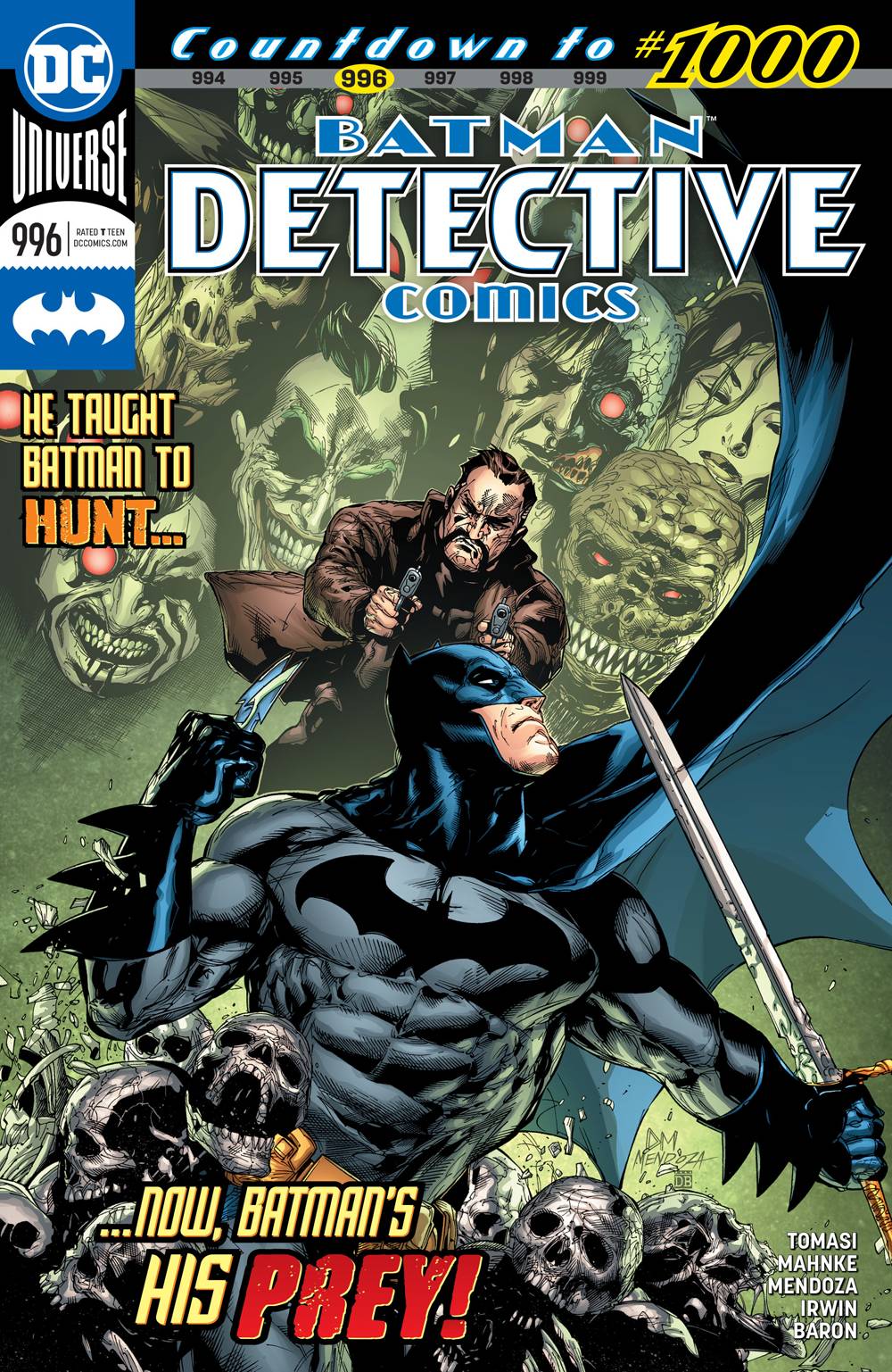 BATMAN DETECTIVE COMICS #996 A DC 2019 NM Doug Mahnke