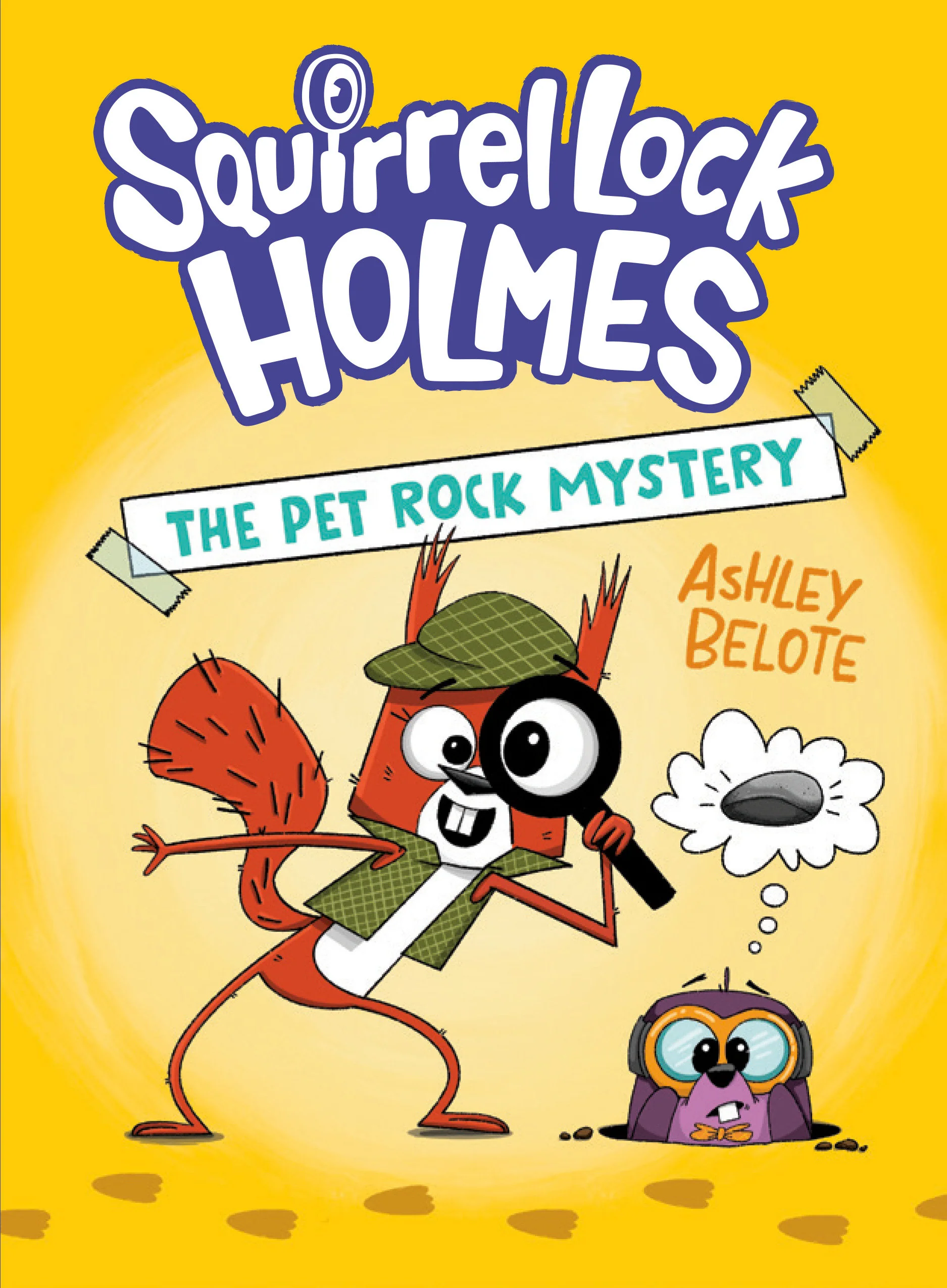 Squirrel Lock Holmes #1: The Pet Rock Mystery Hc (02/02/2026) Random House Children'S Books