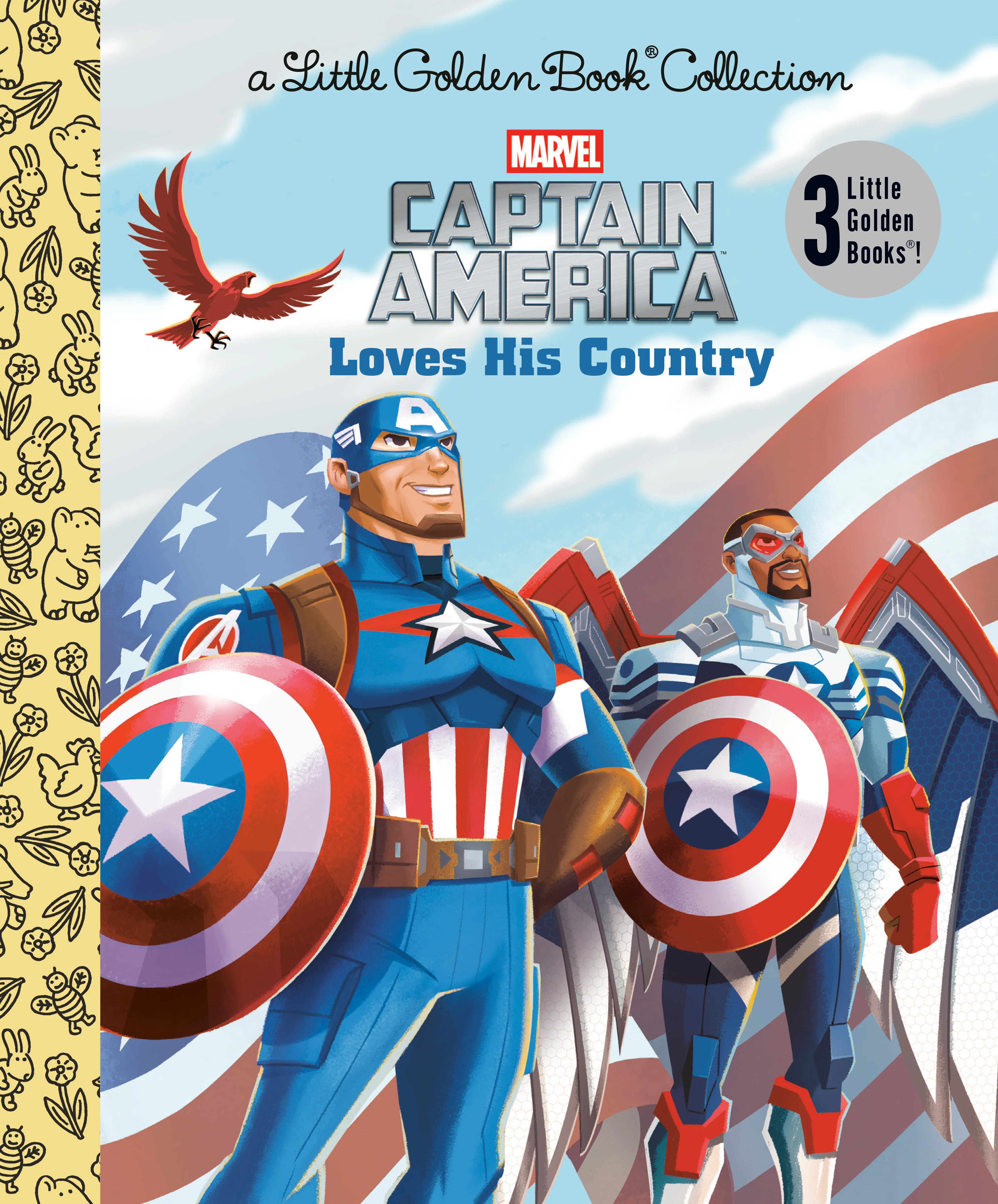 Captain America Loves His Country (Marvel) HC (04/06/2026) Random House Children's Books