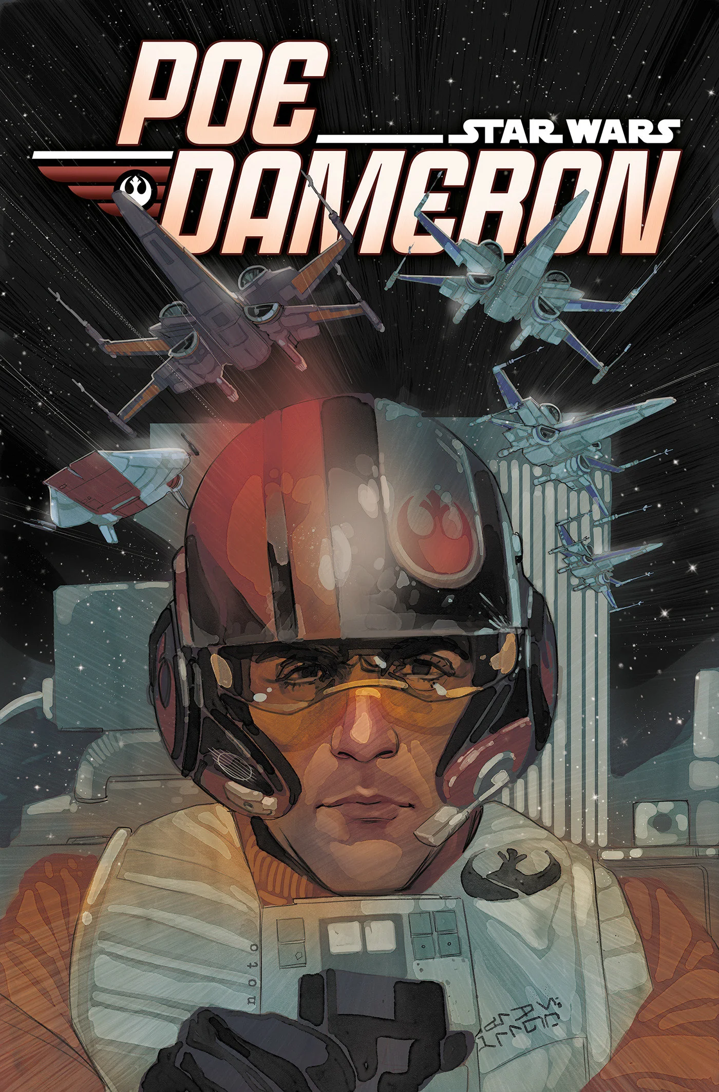 Star Wars: Poe Dameron Omnibus Phil Noto Cover Hc (09/08/2026) Marvel