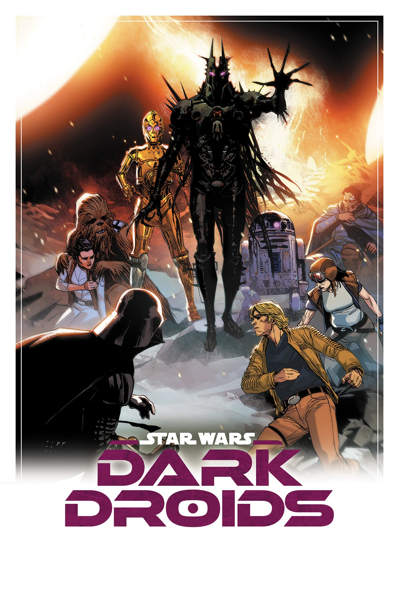 Star Wars: Dark Droids Omnibus Lenil Yu Cover Hc (08/18/2026) Marvel