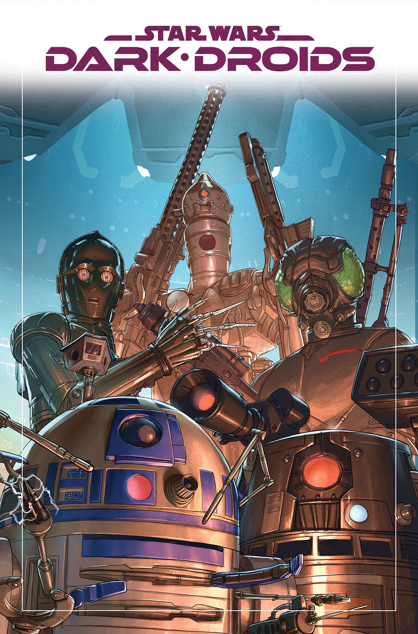 Star Wars: Dark Droids Omnibus Pete Woods Cover [Dm Only] Hc (08/18/2026) Marvel