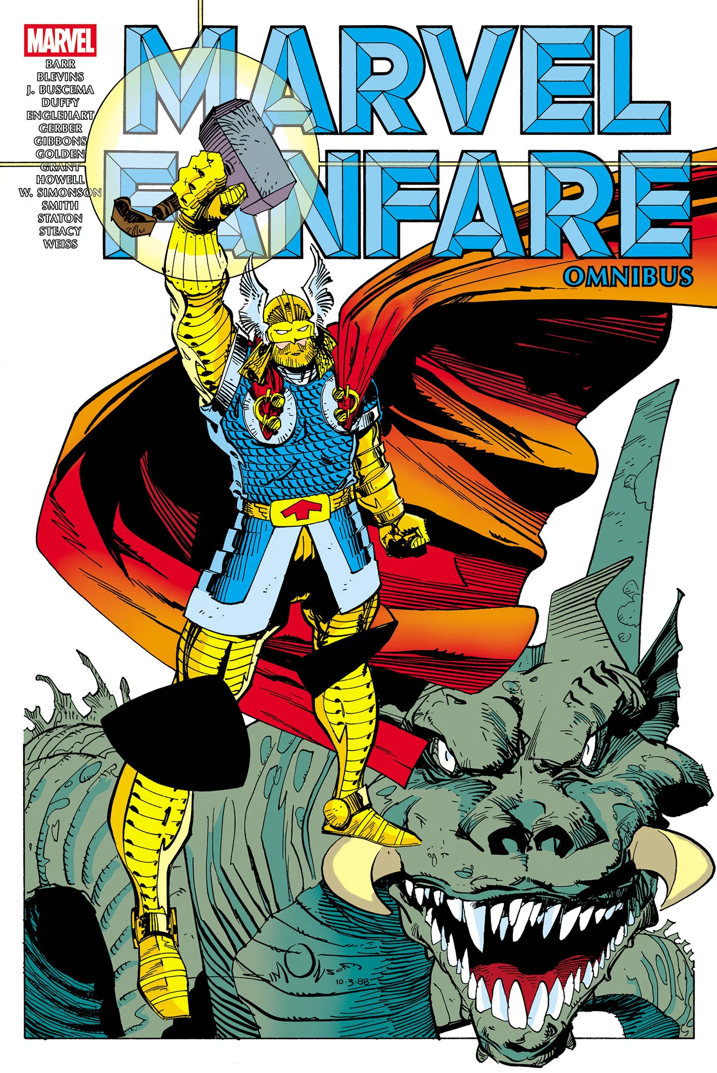 Marvel Fanfare Omnibus Vol. 3 Walter Simonson Cover [Dm Only] Hc (08/25/2026) Marvel