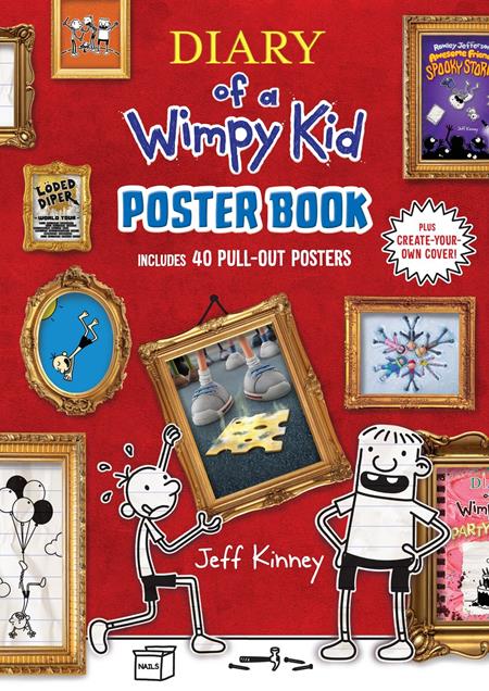 Diary Of A Wimpy Kid Poster Book Tp (03/25/2026) Abrams