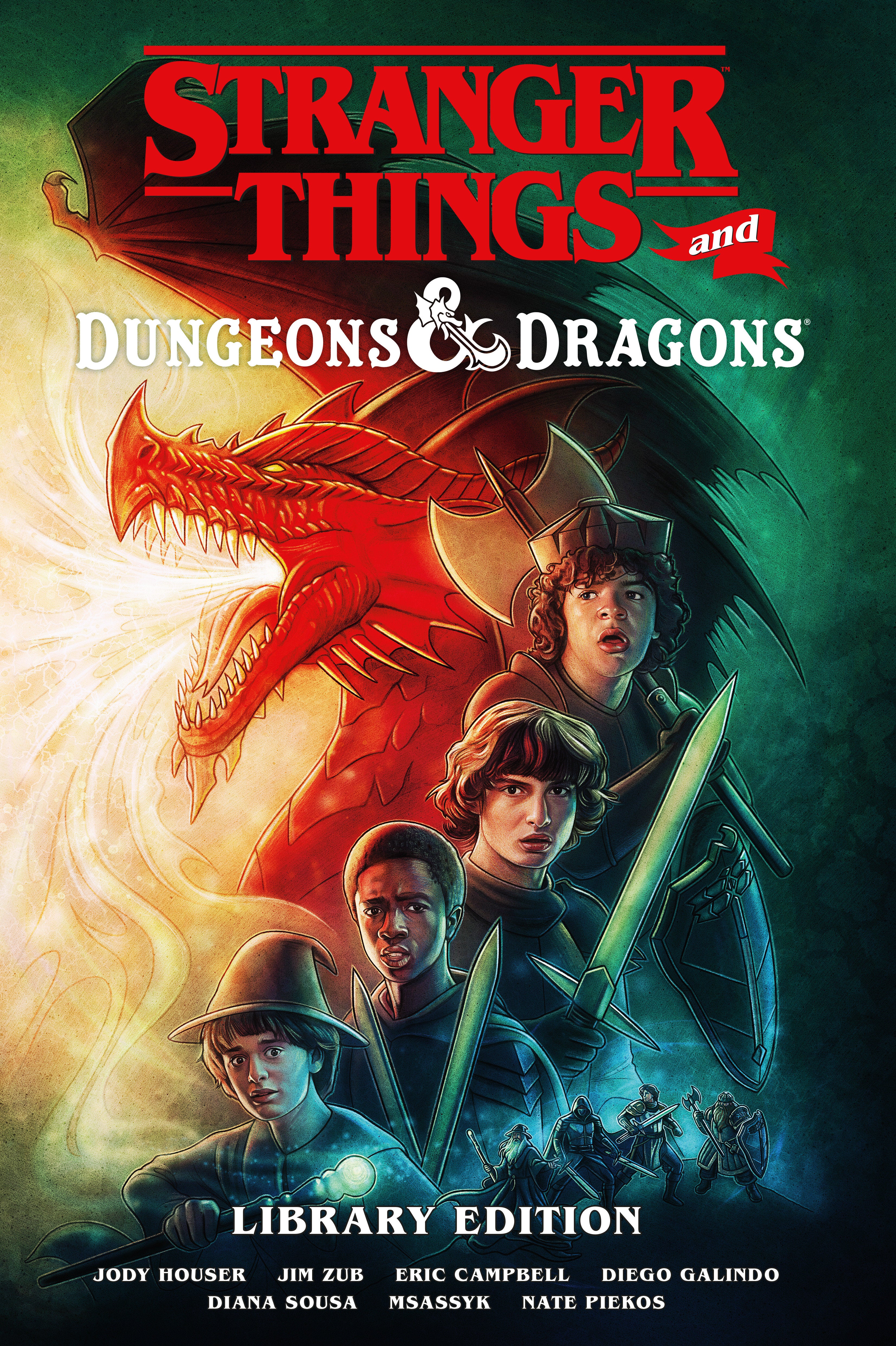 Stranger Things And Dungeons & Dragons Library Edition Hc (02/23/2026) Dark Horse Comics