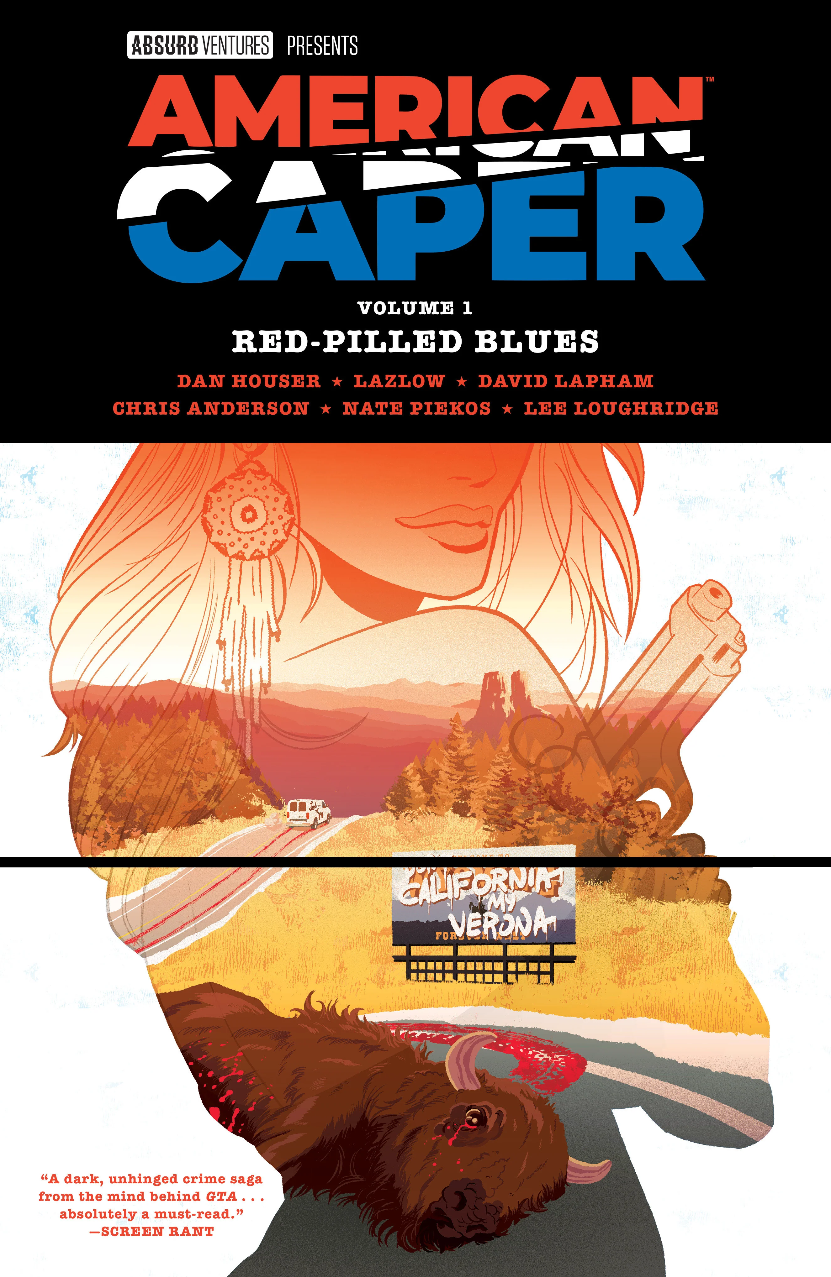 American Caper Volume 1: Red-Pilled Blues Tp (06/30/2026) Dark Horse Comics