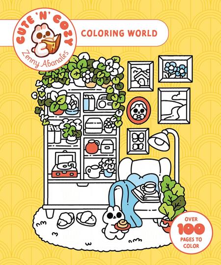 Cute N Cozy Coloring Therapy Tp (03/25/2026) Abrams
