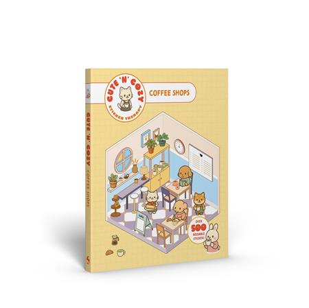 CUTE N COZY STICKER THERAPY TP COFFEE SHOPS (05/27/2026) ABRAMS
