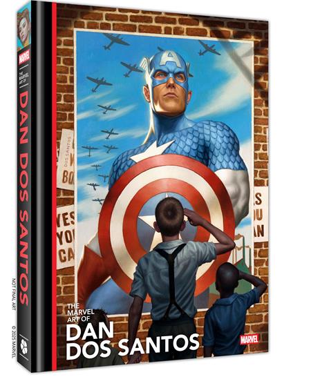 MARVEL ART OF DAN DOS SANTOS HC (06/10/2026) CLOVER PRESS