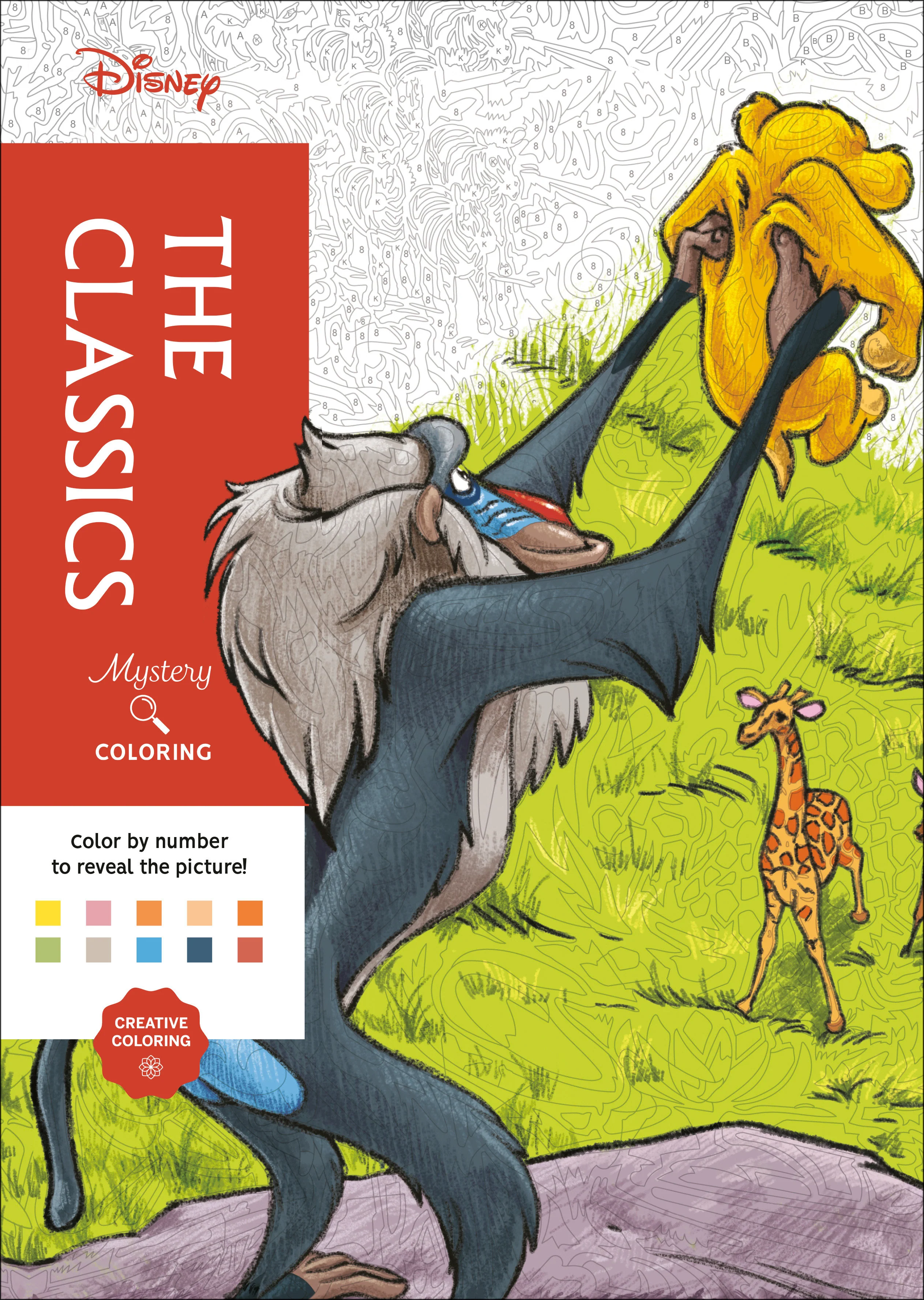 Disney Mystery Coloring: The Classics Tp (02/16/2026) Random House Worlds