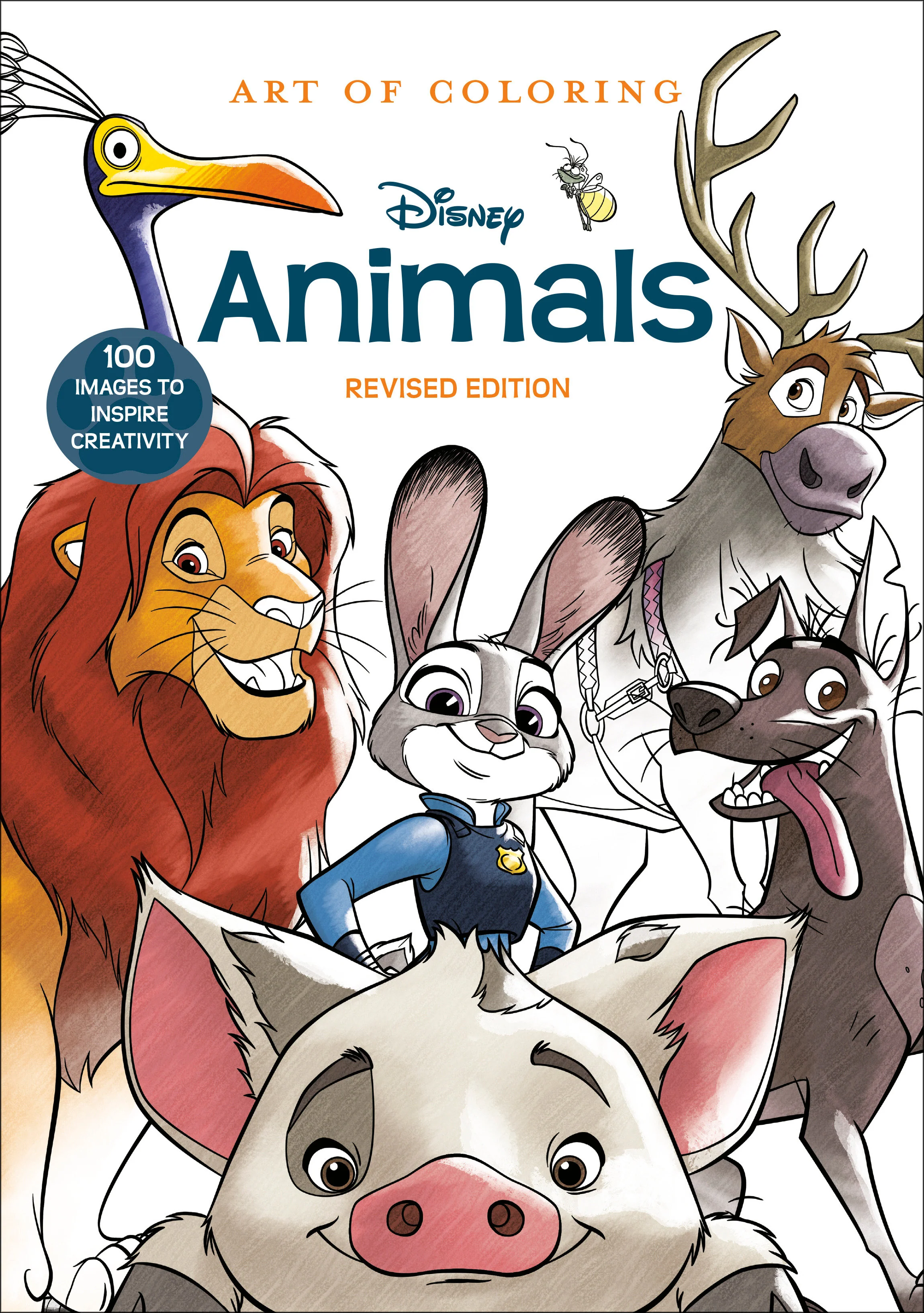 Art Of Coloring: Disney Animals Tp (02/16/2026) Random House Worlds