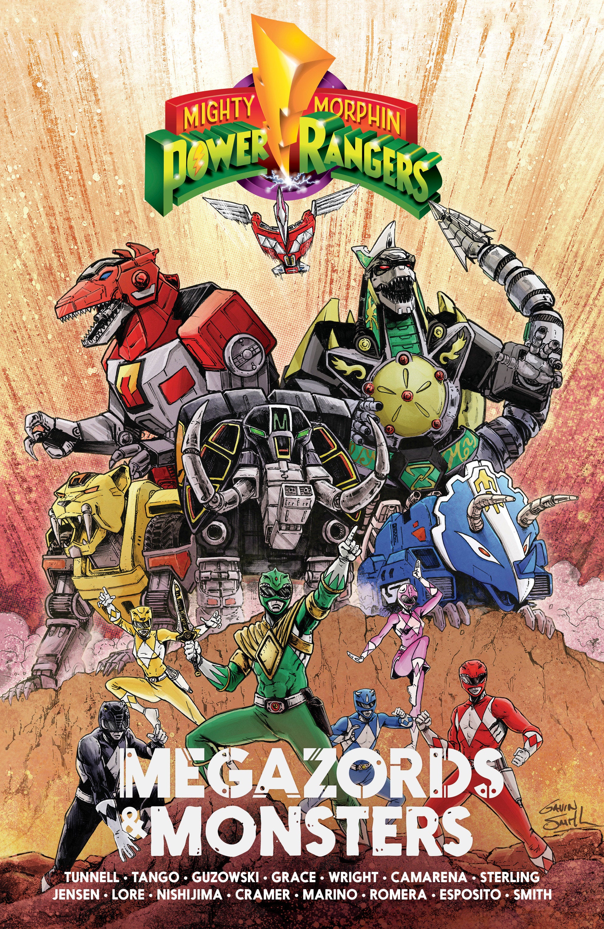 Mighty Morphin Power Rangers: Megazords & Monsters Tp (06/23/2026) Boom Entertainment