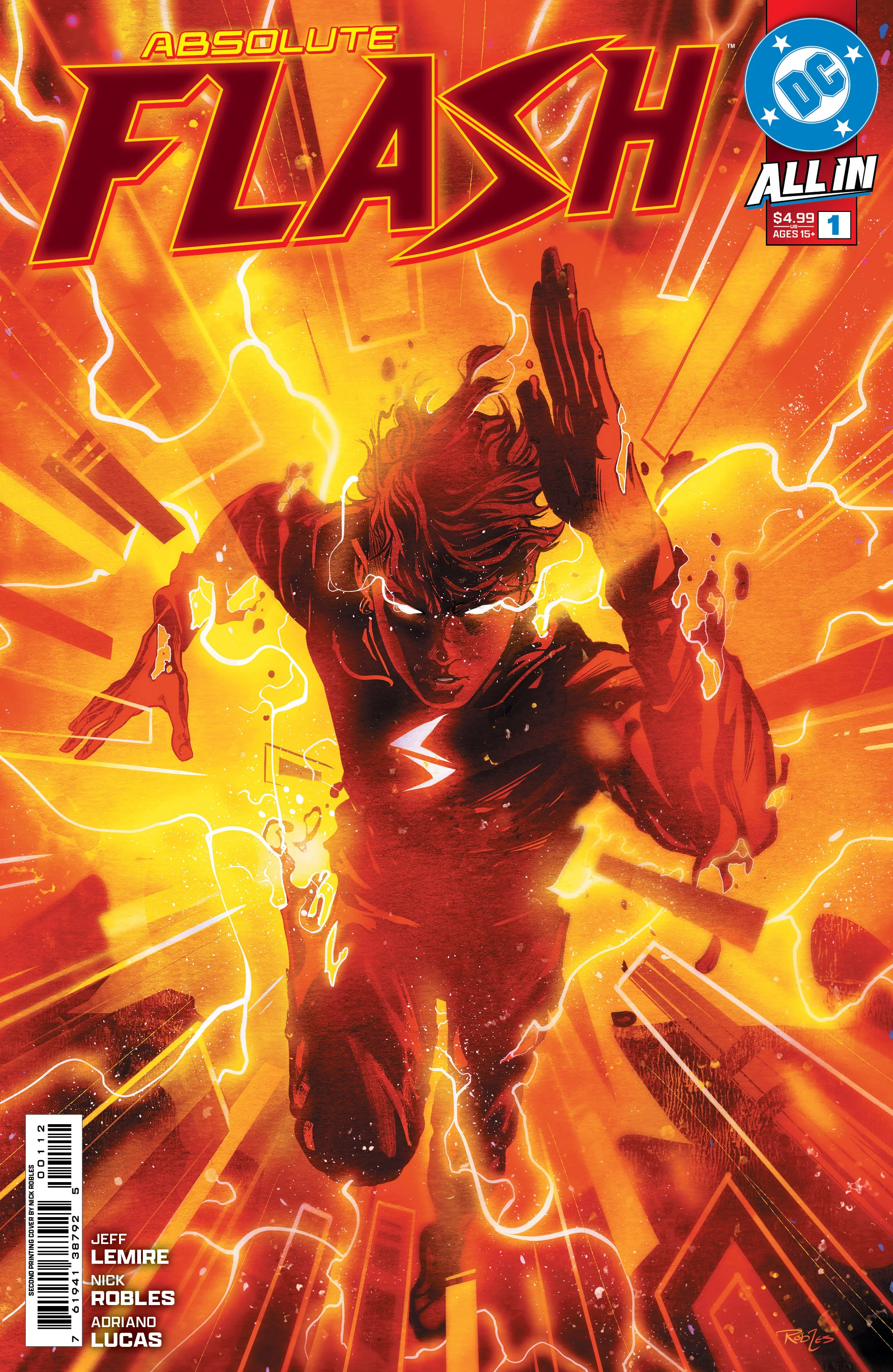 Absolute Flash #1 4th Print Nick Robles Variant (03/18/2026) Dc