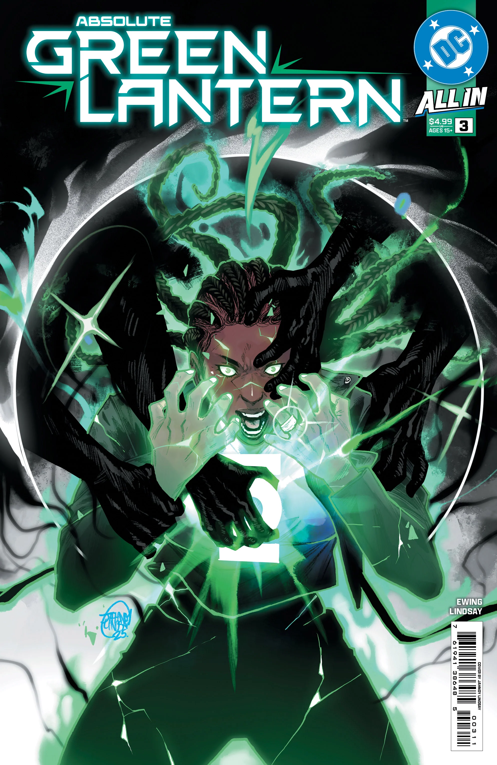 Absolute Green Lantern #3 3rd Print Jahnoy Lindsay Variant (03/18/2026) Dc