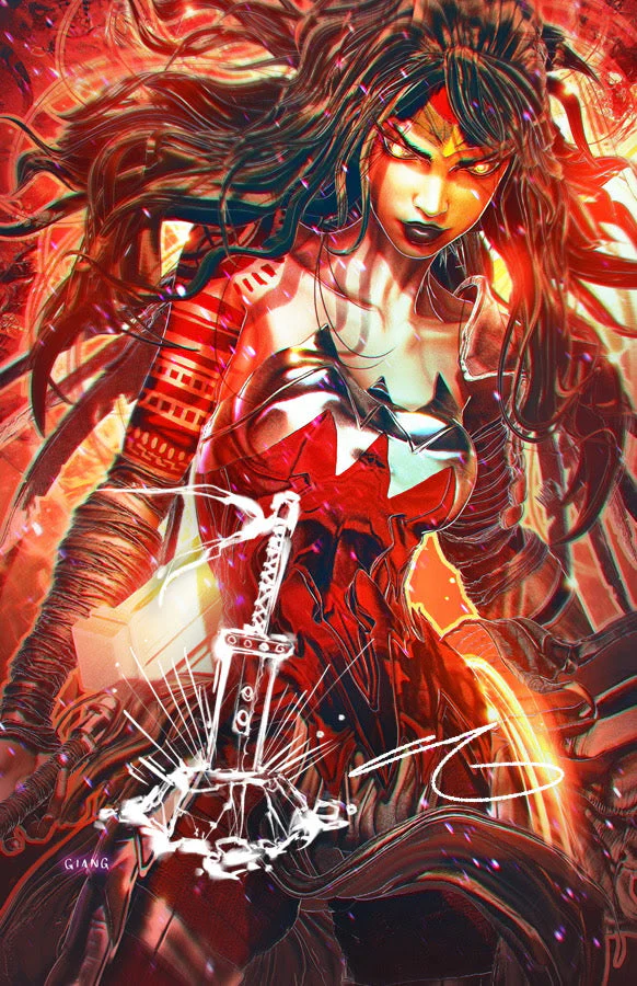 ABSOLUTE WONDER WOMAN #12 John Giang FOIL Variant NYCC EXCLUSIVE - Image 2
