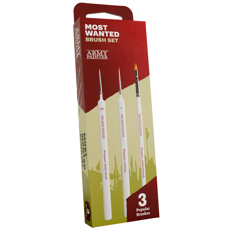 Army Painter Tools: Most Wanted Brush Set Box