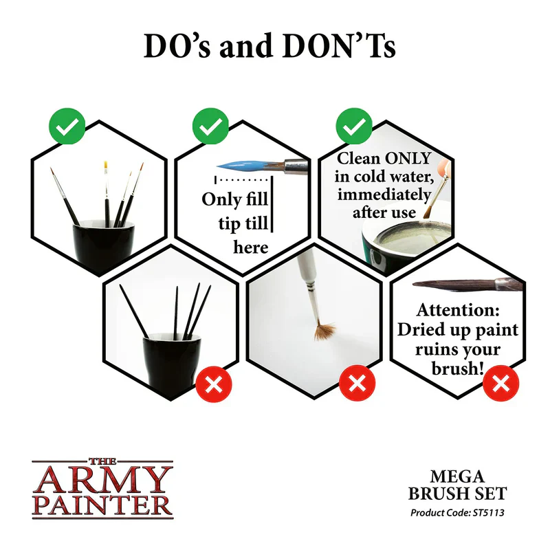 Army Painter Tools: Wargamer Brush - Basecoating 5 - Image 3