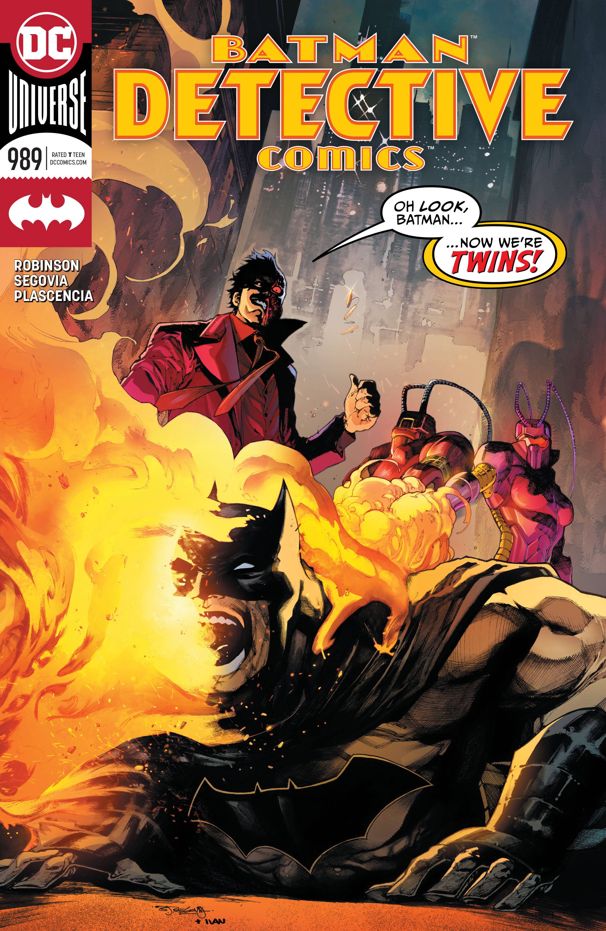 BATMAN DETECTIVE COMICS #989 A DC 2018 NM Eduardo Pansica