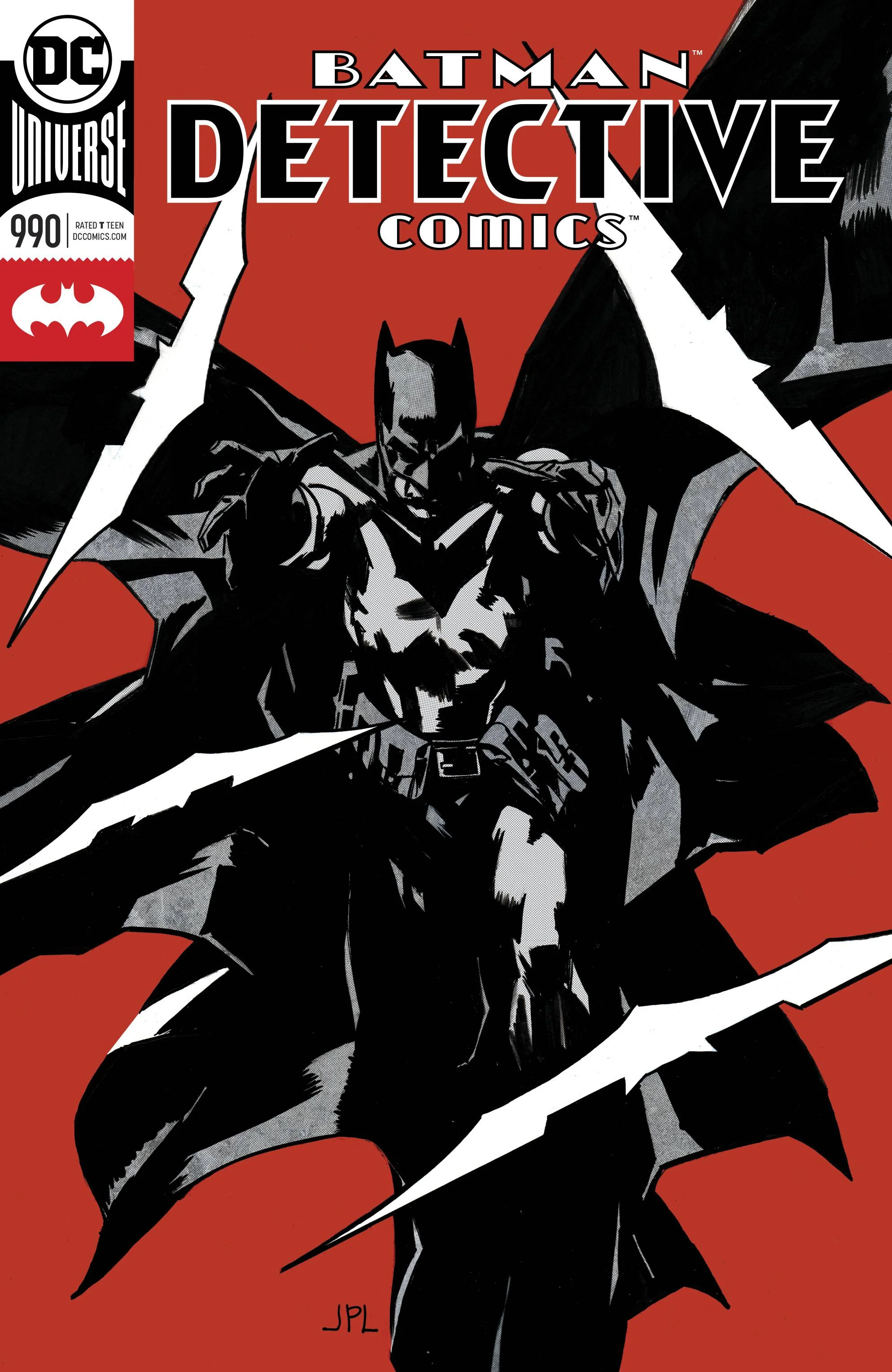 BATMAN DETECTIVE COMICS #990 A DC 2018 NM FOIL John Paul Jones