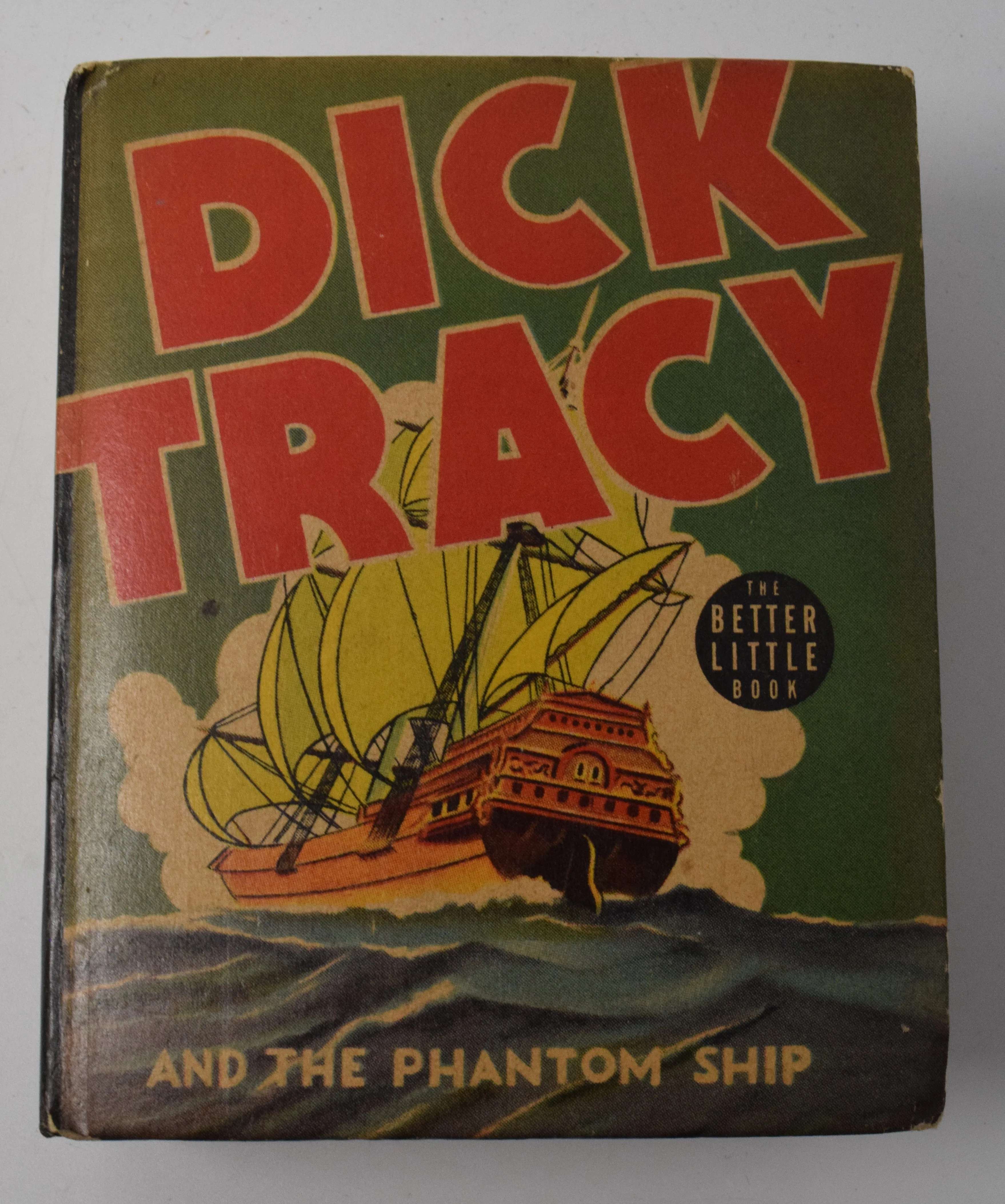 Dick Tracy And The Phantom Ship 1434 Better Little Book Whitman 1940 VF