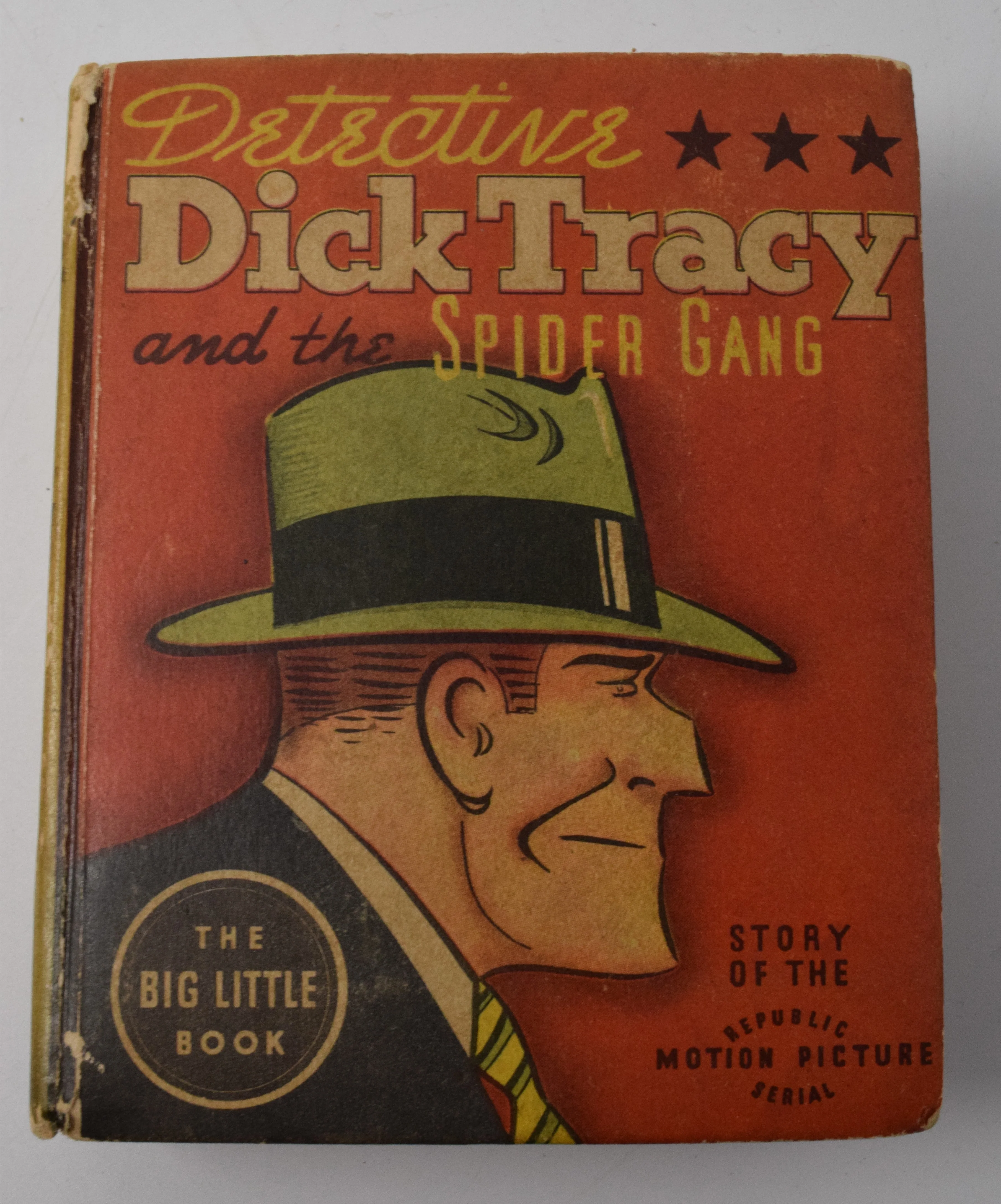 Dick Tracy And The Spider Gang 1446 Big Little Book Whitman 1937 FN