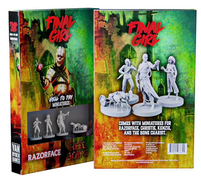 Final Girl: Hell to Pay - Miniatures