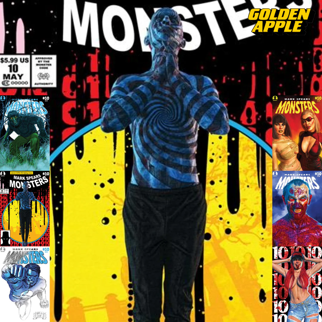 Mark Spears Monsters #10 A1 Cover Set Of 6 1:50 (05/27/2026) Ex Posse