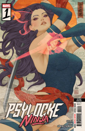 Psylocke Ninja #1 2nd Print A Stanley Lau Artgerm Variant (03/04/2026) Marvel