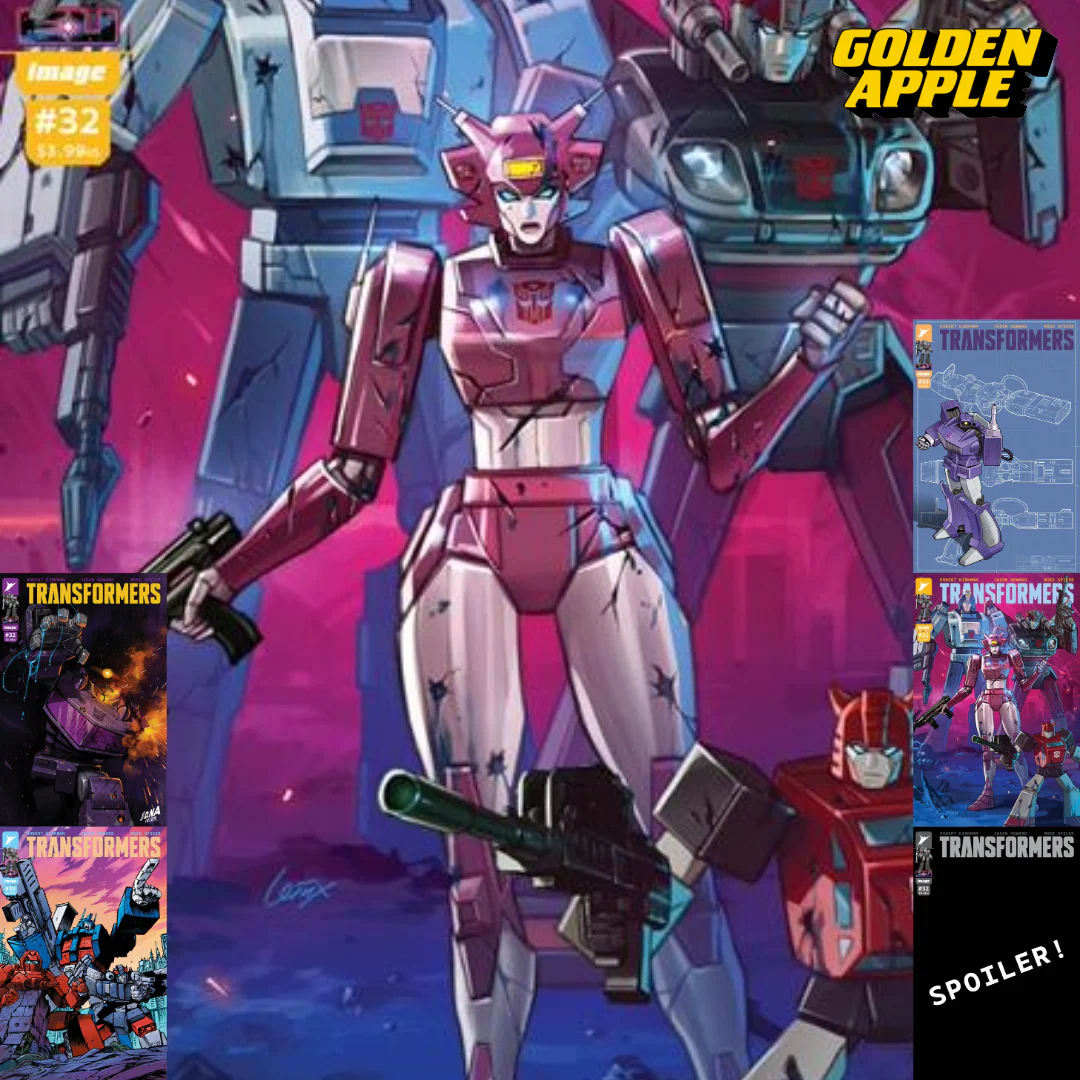 Transformers #32 A1 Cover Set Of 5 1:25 1:50 (05/13/2026) Image