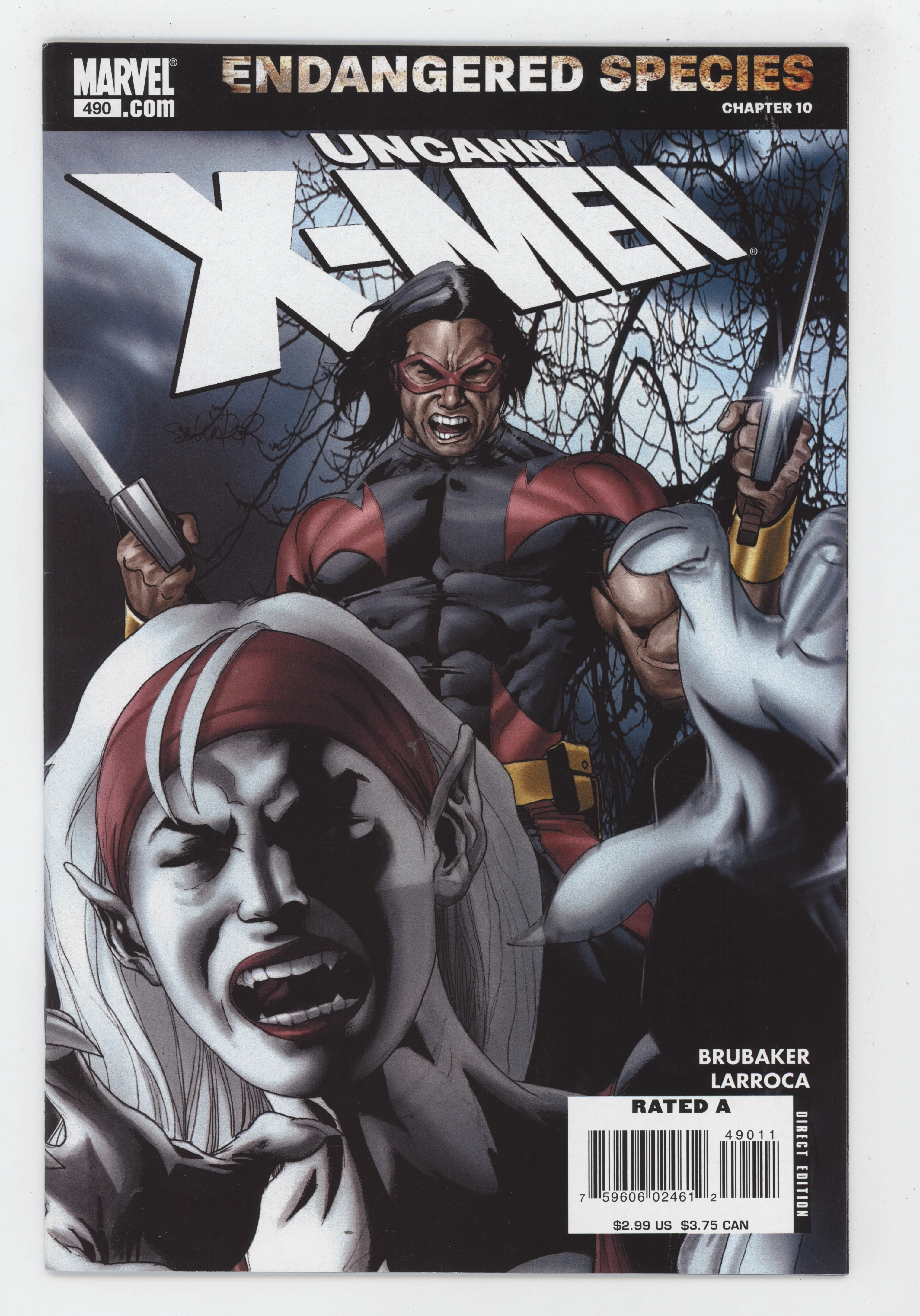 Uncanny X-Men 490 Marvel 2007 NM Salvador Larroca