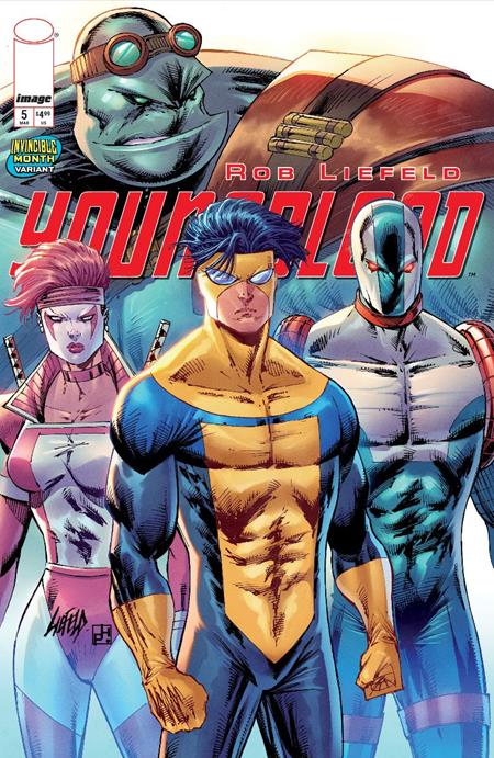 Youngblood #5 E Rob Liefeld Invincible Team-Up (03/25/2026) Image